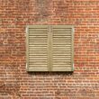 Oblon din lemn esenta pin, deschidere dreapta, feronerie standard, lamele fixe, fara toc, doua canate, 900 mm x 1000 mm