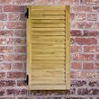 Oblon din lemn esenta pin, deschidere stanga, feronerie standard, lamele fixe, fara toc, un canat, 700 mm x 800 mm