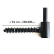 Oblon din lemn esenta pin, deschidere dreapta, feronerie standard, lamele fixe, fara toc, un canat, 600 mm x 1100 mm
