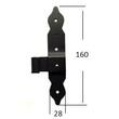 Oblon din lemn esenta pin, deschidere dreapta, feronerie standard, lamele fixe, fara toc, doua canate, 800 mm x 800 mm