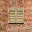Oblon din lemn esenta pin, deschidere dreapta, feronerie standard, lamele fixe, fara toc, doua canate, 800 mm x 800 mm