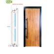  Laminated Nordic pine wood door