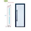  Laminated Nordic pine wood door
